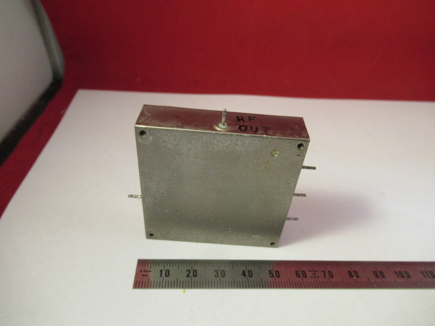 Quartz Oscillator McCOY Frequency 10.24 MHz Flight Unit GPS AS Pic