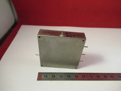 Quartz Oscillator McCOY Frequency 10.24 MHz Flight Unit GPS AS Pic
