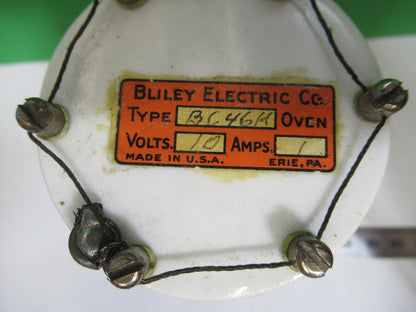 Vintage 1940's Quartz Crystal Bliley Electric Co. BC46H Frequency 100 Kc