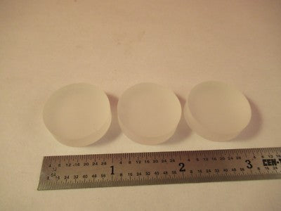 Lot 3 Ea Glass Pre-forms for Lenses Pro Optics