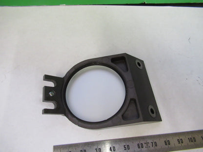 AUS JENA GERMANY FLAT MIRROR MOUNTED MICROSCOPE PART AS PICTURED V8-B-43