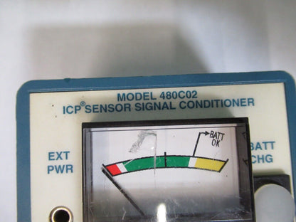 PCB PIEZOTRONICS 480C02 ICP POWER ACCELEROMETER SENSOR CONDITIONER  G7-A-77