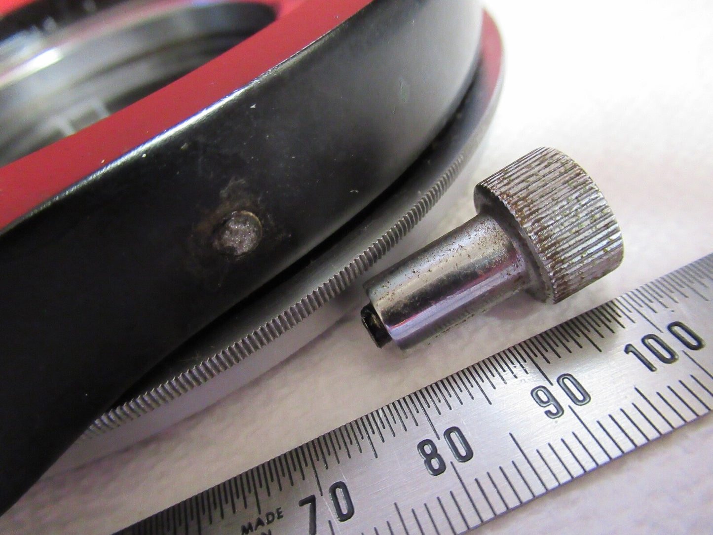 SPENCER ANTIQUE FOR PARTS STAGE TABLE POL MICROSCOPE PART AS PICTURED Q2-55