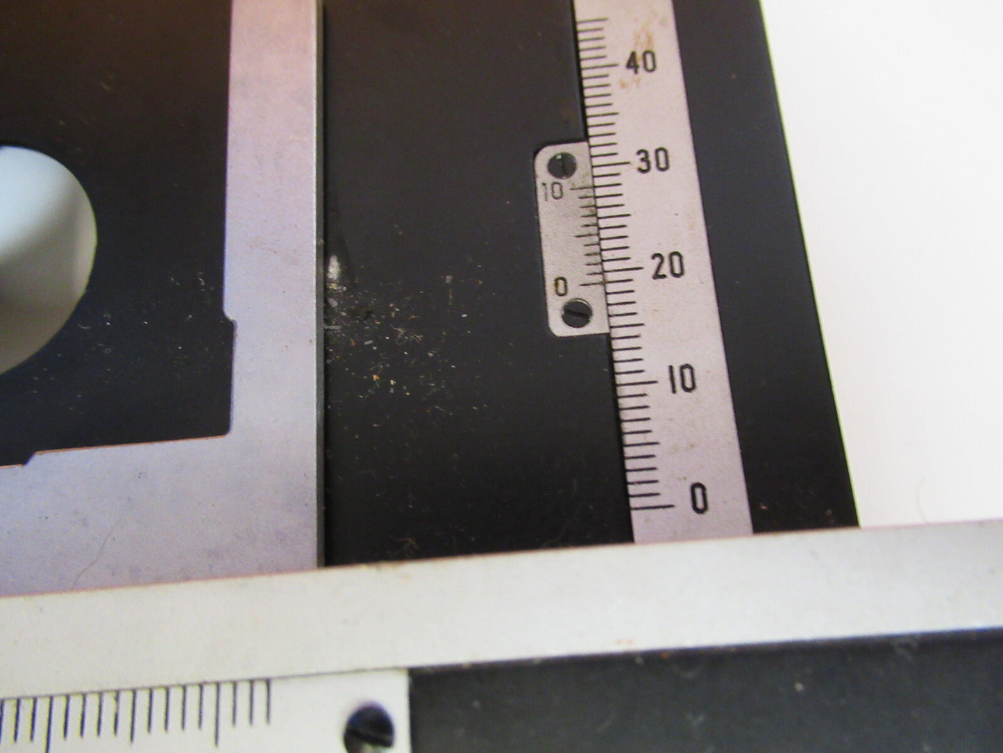 Kyowa Tokyo Japan Xy Stage Clip Microscope Part