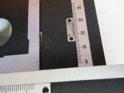 Kyowa Tokyo Japan Xy Stage Clip Microscope Part