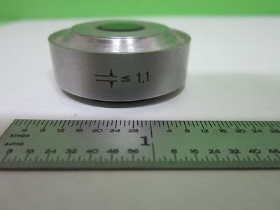 MICROSCOPE PART REICHERT AUSTRIA  A=1.18/1.42 OPTICS AS IS BIN#N3-D-13