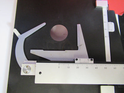 BAUSCH LOMB STAGE XY TABLE MICROSCOPE PART AS PICTURED S9-FT-90