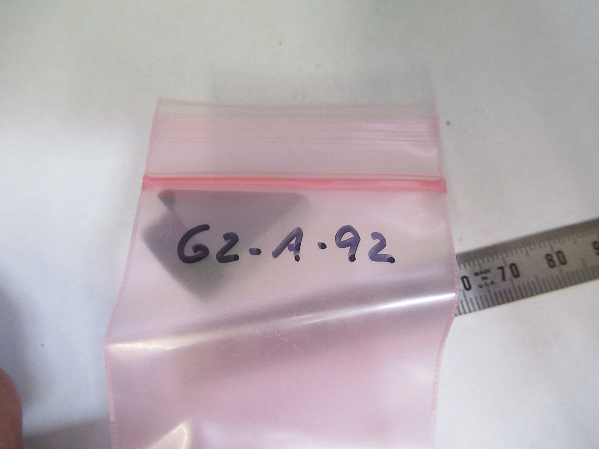 BAUSCH LOMB GLASS PRISM OPTICS MICROSCOPE PART AS PICTURED &G2-A-92