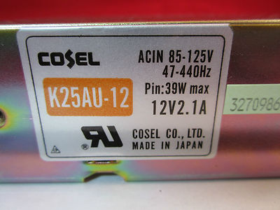 Cosel K25AU-12 Power Supply Switching Regulator