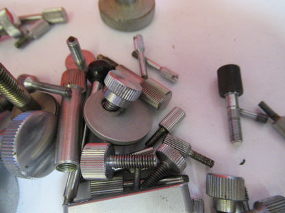 HUGE LOT ASSORTED SCREWS LEITZ BAUSCH ETC MICROSCOPE PART AS PICTURED T9-A-66
