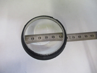 OPTICAL HIGH CONVEX CONCAVE LENS THICK GLASS MIL SPEC OPTICS AS PICTURED V3-A-40