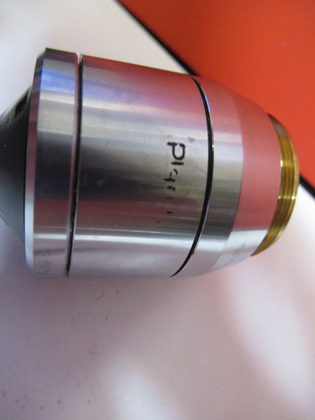 MICROSCOPE PART REICHERT POLYVAR OBJECTIVE DIC IK FLUOR 5X OPTICS Y5-A-28