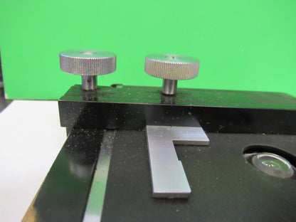 BAUSCH LOMB  STAGE TABLE XY MICROSCOPE PART OPTICS AS PICTURED &F3-B-57