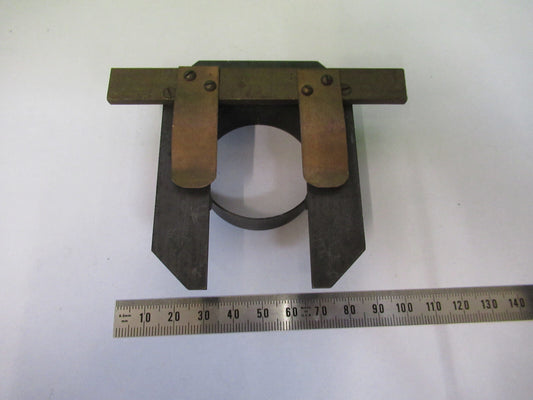 Antique Brass Rare Stage Unknown Microscope Scope Part
