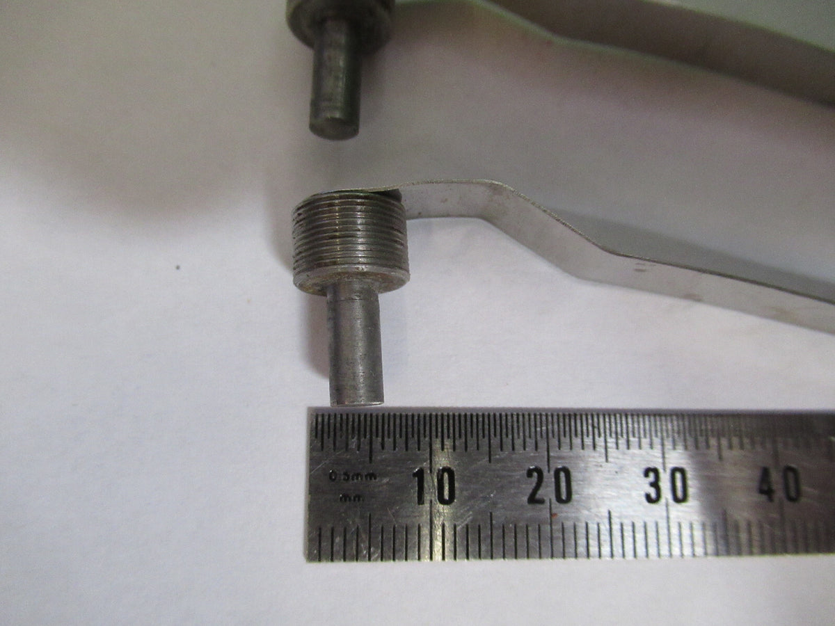 BAUSCH LOMB PAIR CLIPS STEREO MICROSCOPE PART AS PICTURED &R2-A-72
