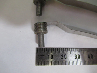 BAUSCH LOMB PAIR CLIPS STEREO MICROSCOPE PART AS PICTURED &R2-A-72