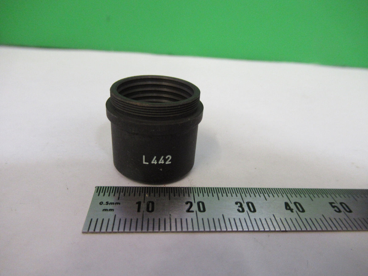 LEITZ WEZTLAR GERMANY LENS MICROSCOPE PART OPTICS AS PICTURED X7-A-25