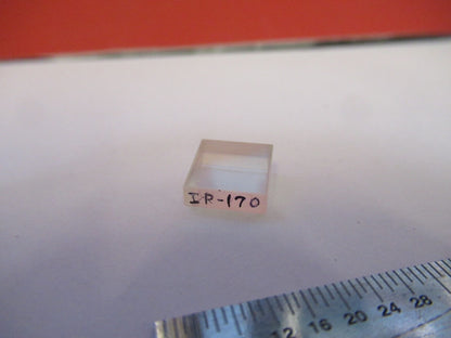 OPTICAL COATED INRAD WEDGE FLAT LENS LASER OPTICS MIL SPEC AS PICTURED &3-FT-X41