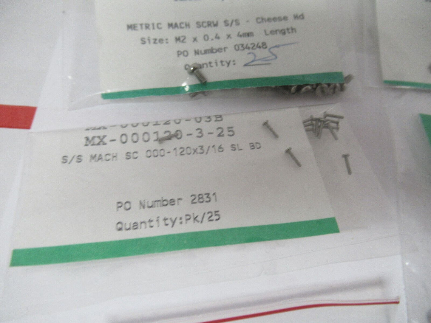 LOT MINI HARDWARE PARTS screws nuts etc KIMBALL PHYSICS AS PICTURED W1-A-42