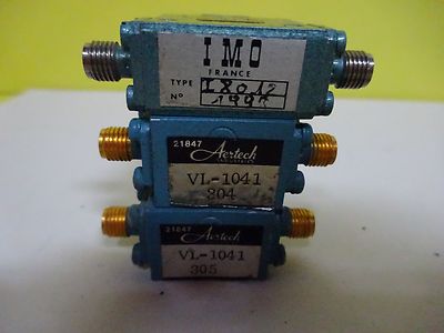 RF MICROWAVE FREQUENCY MODULES ARGO IMO FRANCE SMA CONNECTOR AS IS BIN#X7-12