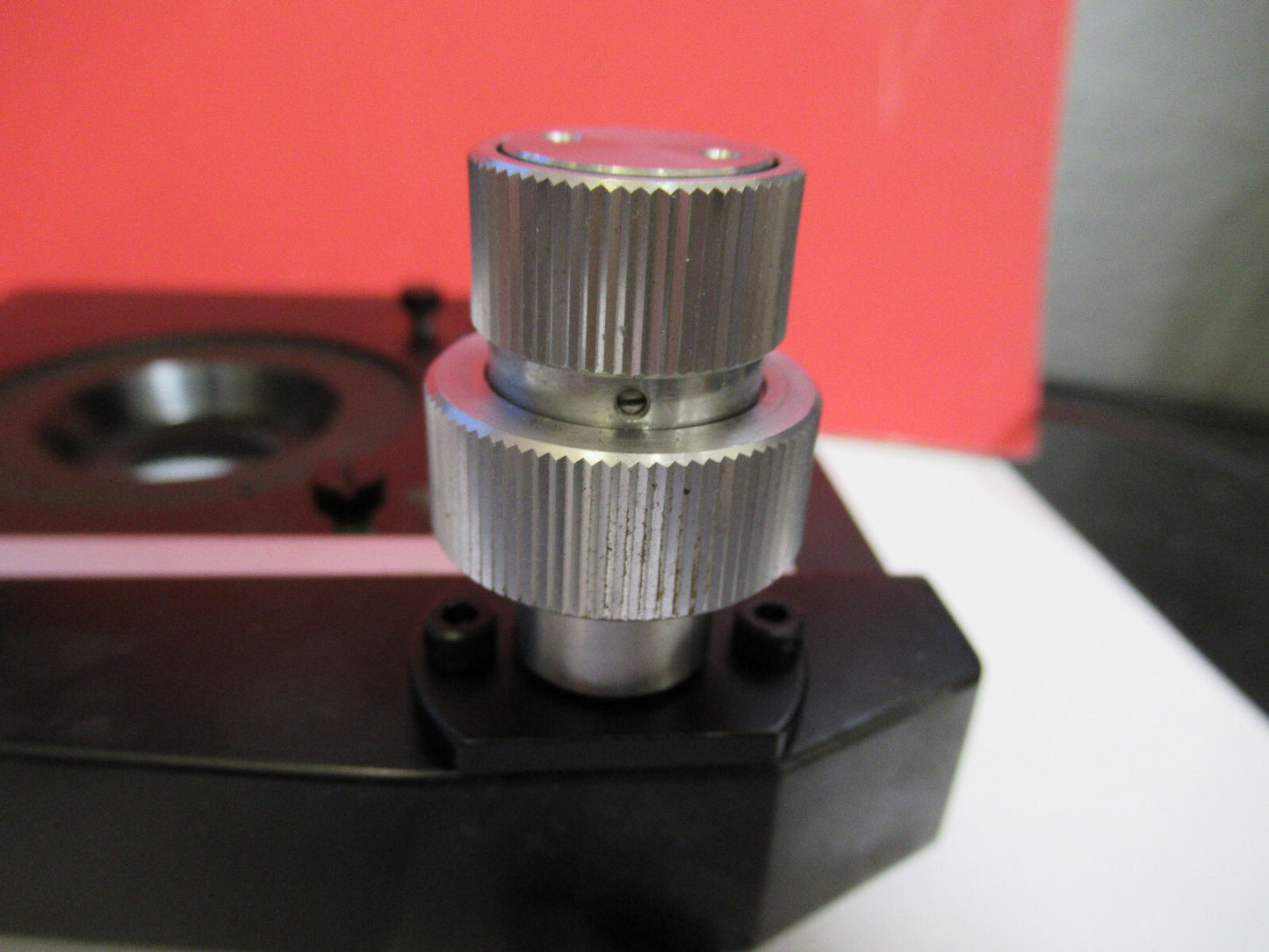 BAUSCH LOMB STAGE XY TABLE MICROSCOPE PART AS PICTURED S9-FT-90