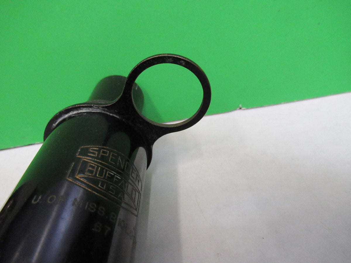 Antique Brass Spencer Lens Co. Tubus + Nosepiece Microscope Part