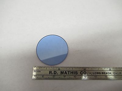 WILD M20 HEERBRUGG SWISS BLUE FILTER GLASS MICROSCOPE PART OPTICS AS IS &85-51