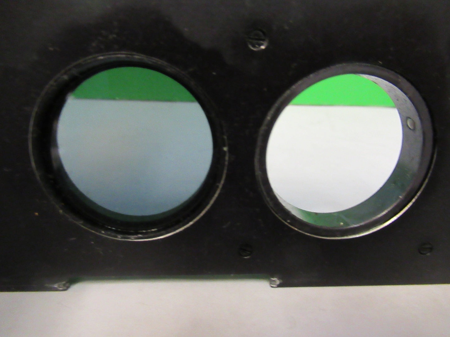 AUS JENA GERMANY POL SLIDE MOUNTED POLARIZER MICROSCOPE PART AS PICTURED V8-B-16