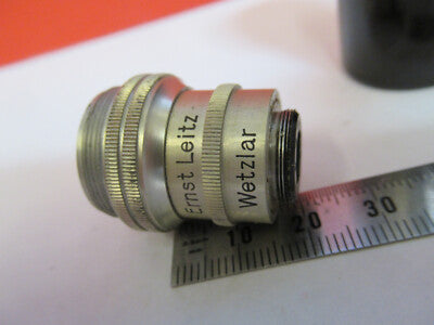 Antique Ernst Leitz "3" Objective Lens Microscope Part