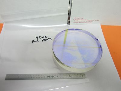 Optical Coated Glass [scratches + voids on coatiing] Optics