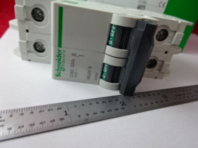 SCHNEIDER ELECTRIC MULTI 9 C60 25A CIRCUIT BREAKER 60165 FRANCE AS IS #83-R-98