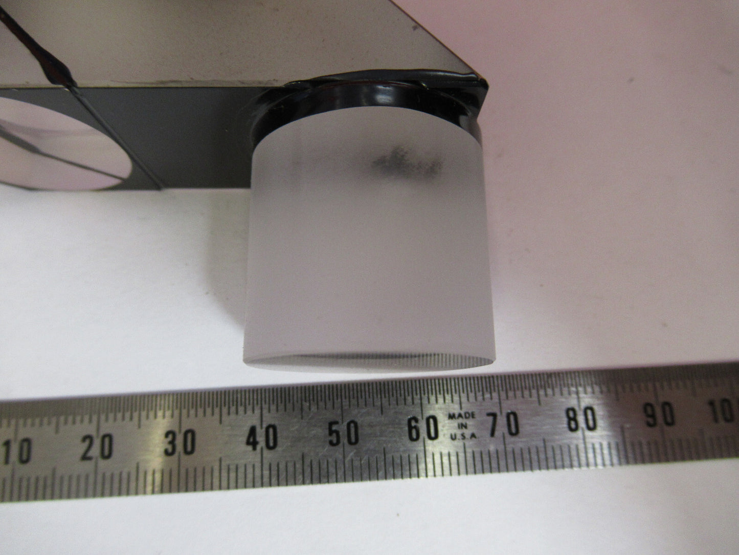 ZEISS GERMANY GLASS PRISM HEAD OPTICS MICROSCOPE PART AS PICTURED Y5-A-60