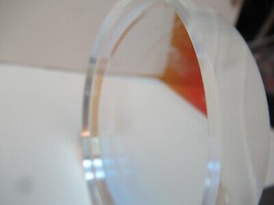 OPTICAL FLAT COATED 3" DIAMETER FUSED SILICA ZYGO OPTICS AS PICTURED &16-A-13