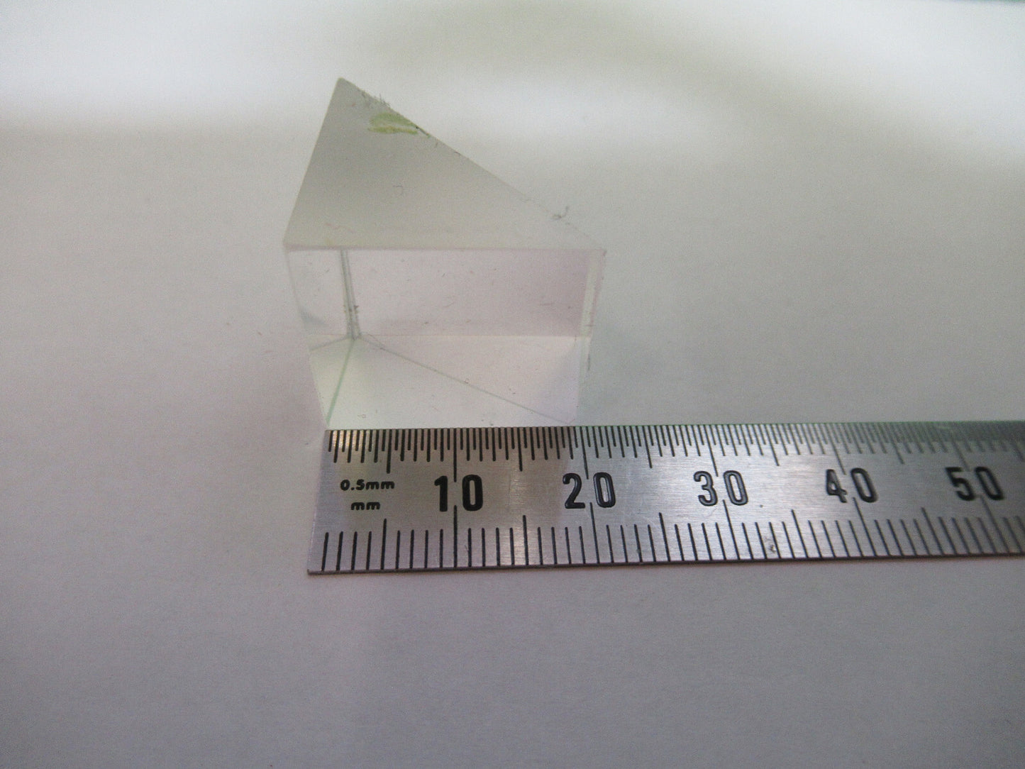 BAUSCH LOMB GLASS PRISM OPTICS MICROSCOPE OPTICAL PART AS PICTURED 98-A-04