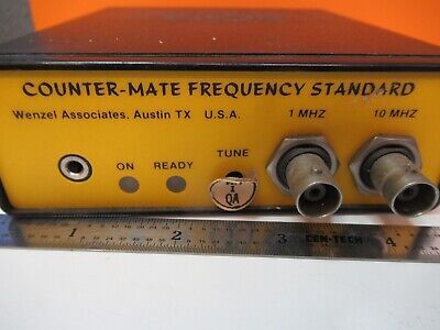 COLLECTABLE WENZEL COUNTER-MATE FREQUENCY STANDARD QUARTZ AS PICTURED &P7-A-19