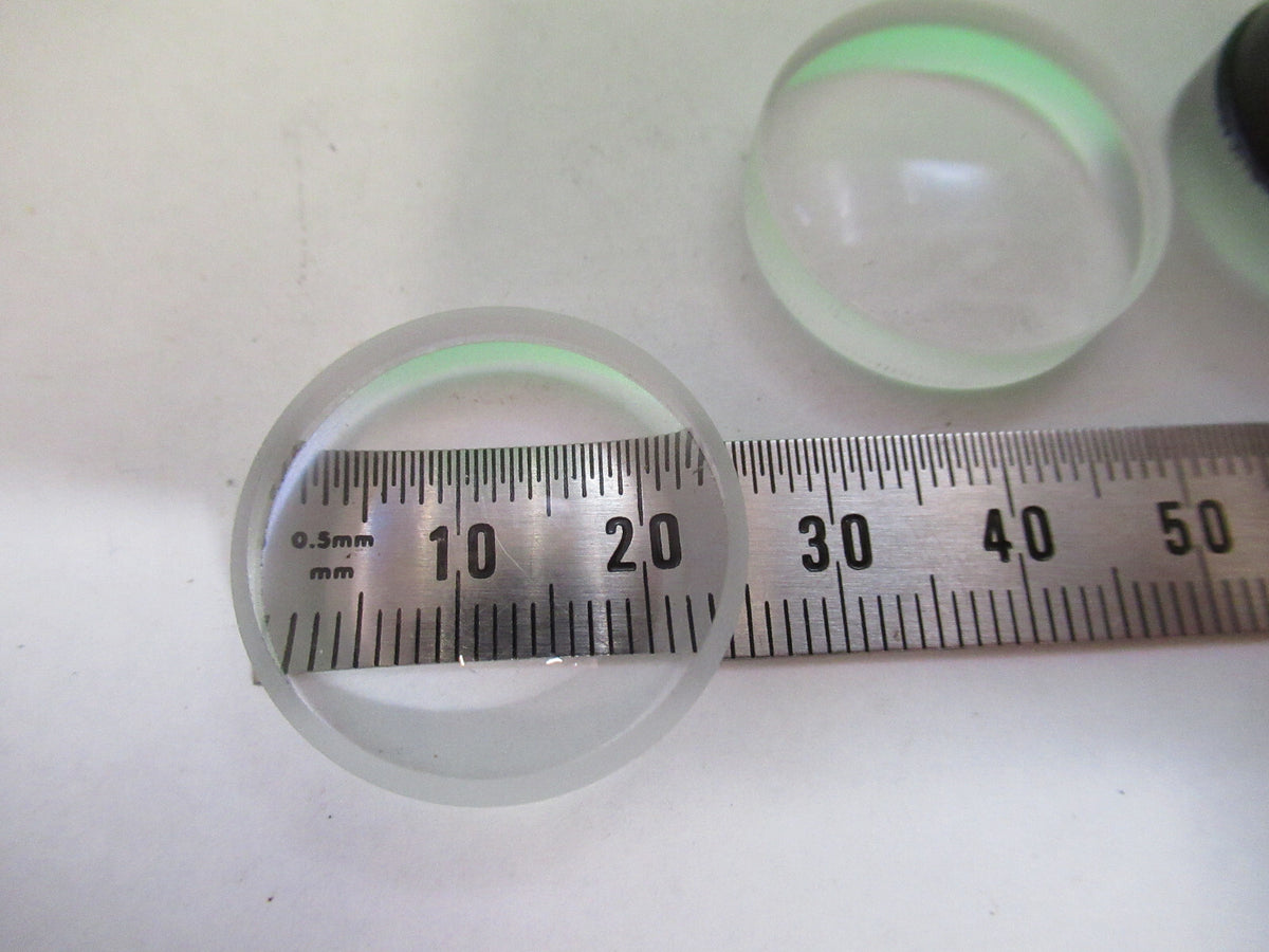 OPTICAL LENSES LOT ZEISS GERMANY GLASS OPTICS AS PICTURED 80-B-25