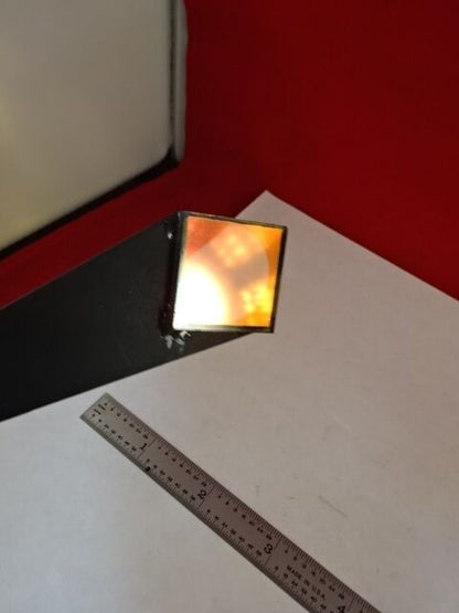 OPTICAL MOUNTED DICHROIC FILTER LASER OPTICS  AS IS #X3-A-06