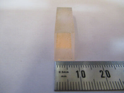 OPTICAL MIL SPEC GLASS PRISM LASER OPTICS AS PICTURED R5-A-30