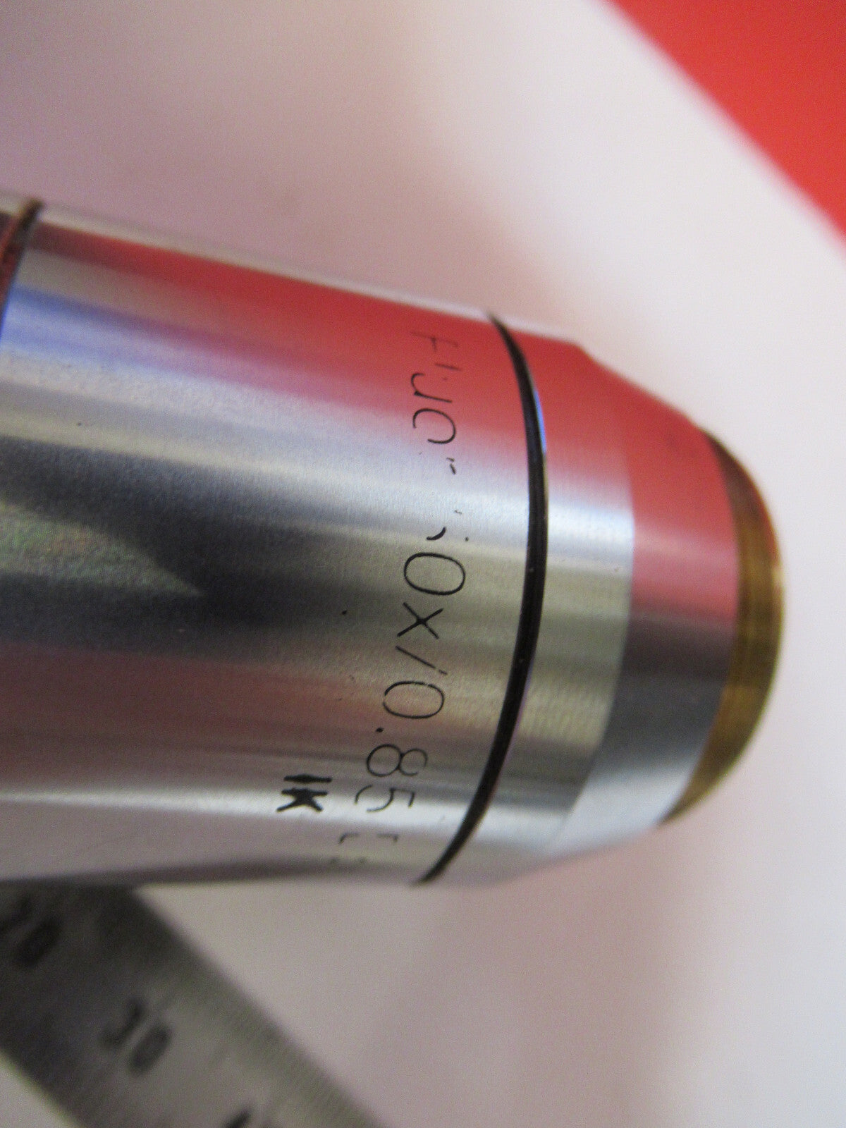 MICROSCOPE PART REICHERT POLYVAR OBJECTIVE DIC IK FLUOR 50X OPTICS Y5-A-30