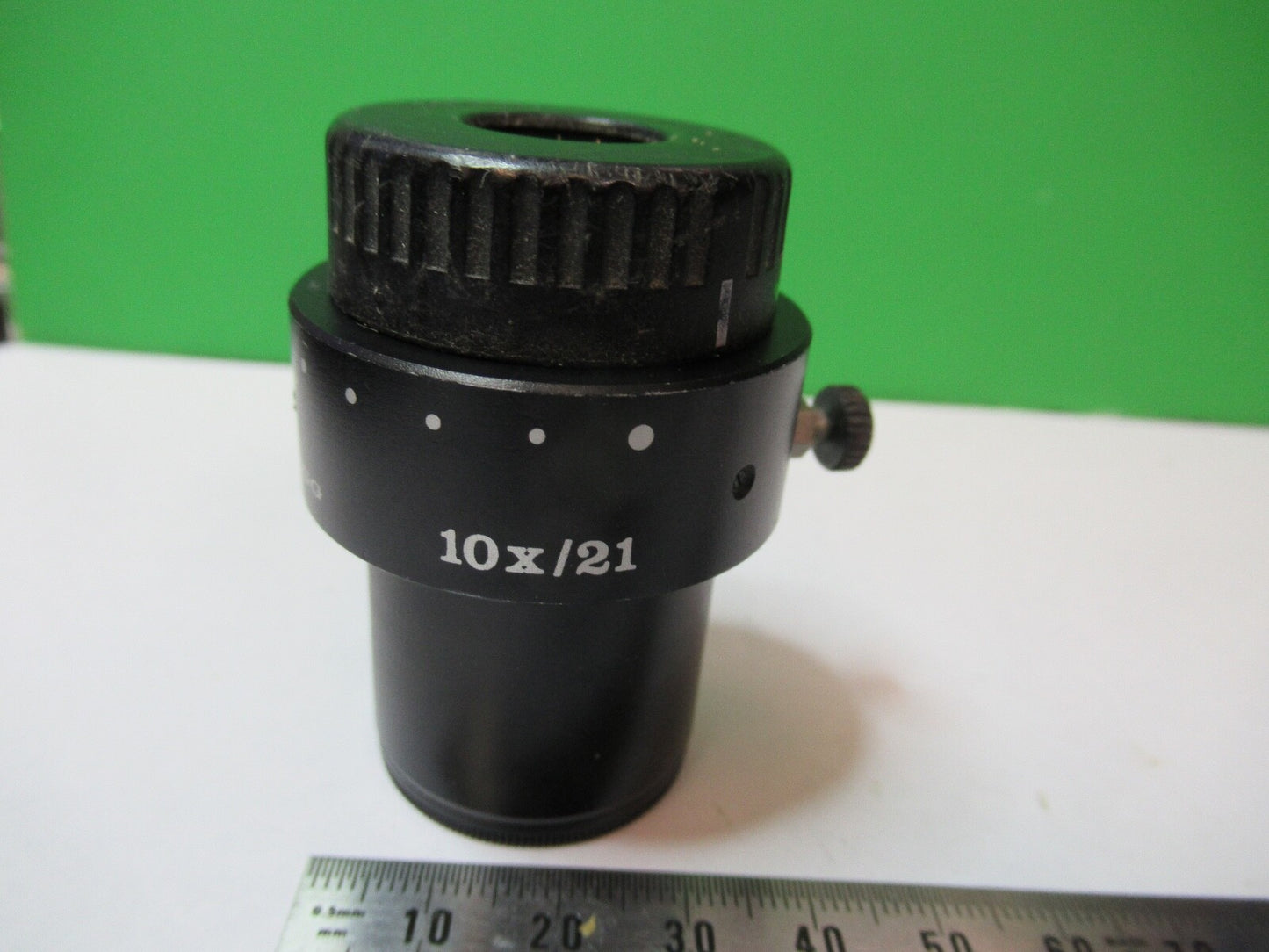 WILD HEERBRUGG SWISS 10X/21 EYEPIECE OPTICS MICROSCOPE PART AS PICTURED G5-A-11