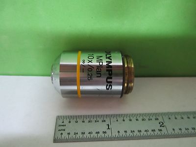 MIKROSKOPTEIL OBJEKTIV OLYMPUS 10X M PLAN INFINITY OPTICS AS IS BIN#T5-28