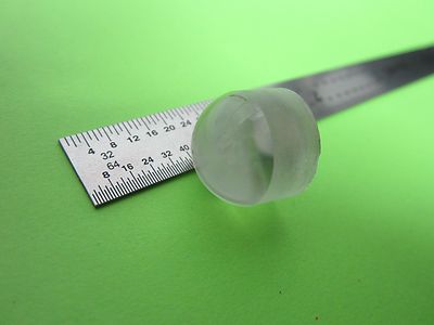 OPTICAL THICK CONCAVE CONVEX MINI LENS LASER OPTICS BIN#8Y-84