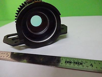 MICROSCOPE LENS  FILTER ILLUMINATOR OPTICS #V8-41