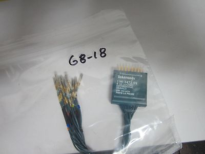 TEKTRONIX CABLE 196-3472-01 DIFFERENTIAL SIGNALS BIN#G8-18