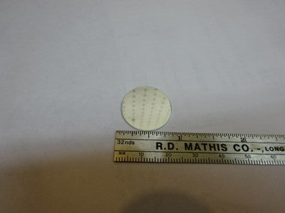 OPTICAL FILTER OPTICS AS IS #81-13