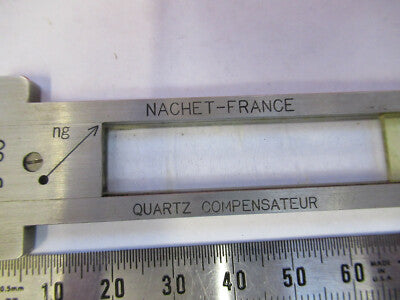 Antique Nachet France Quartz Compensator Microscope Part