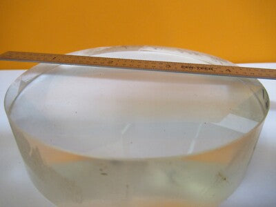 Optical Lens PlanO Convex Glass [scratches]