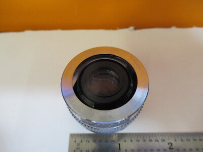 LEITZ LEICA OBJECTIVE 567015 PL FLUOTAR 10X OPTICS MICROSCOPE PART &H8-B-11