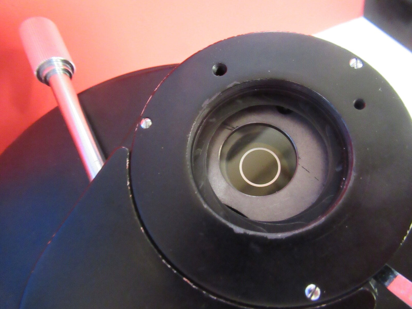 REICHERT AUSTRIA PHASE CONDENSER OPTICS MICROSCOPE PART AS PICTURED Q2-20