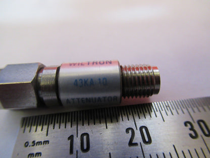 WILTRON ATTENUATOR 10 dB MICROWAVE RF FREQUENCY 18 GHz AS PICTURED T7-A-51